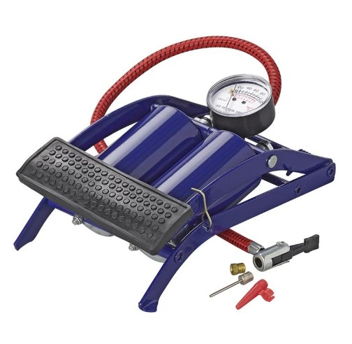 Fuß- Pumpe mit Manometer