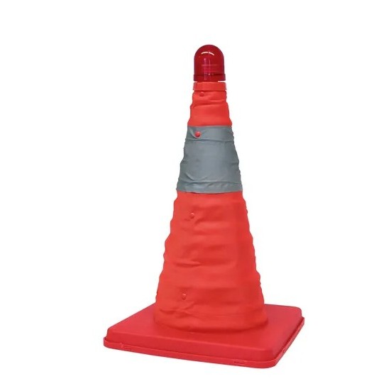 Kegel, Leitkegel Höhe 450 mm faltbar, LED-Licht ,1St.