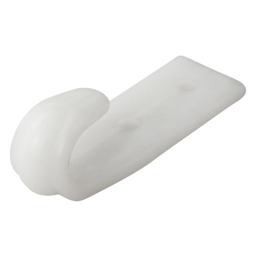 Haken anschraubbar Kunststoff, Planenhaken 65x20 mm