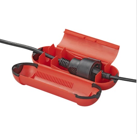 Sicherheitsbox für Schuko Stecker ROT