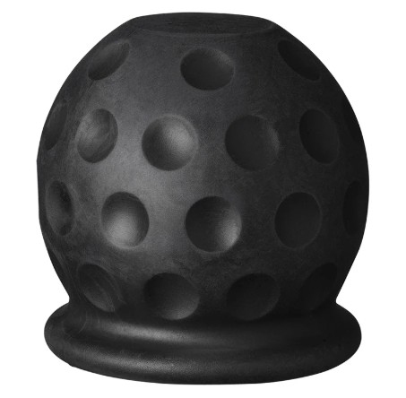 Abdeckkappe Golfball-Form Schwarz