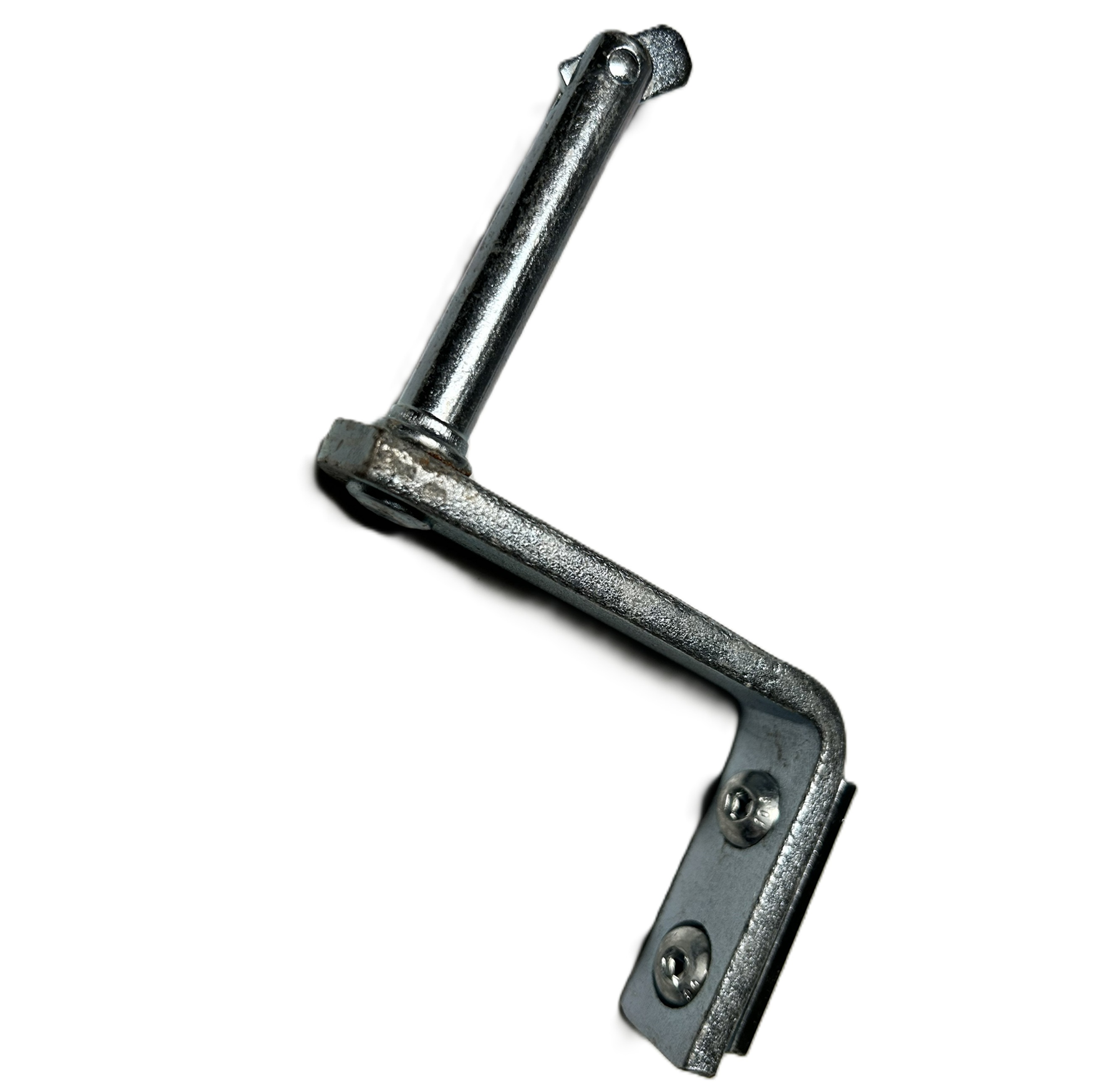 Scharnier Komplett - für Dreiseitenkipper - 91 / 70 mm - mit Sicherungsplatte